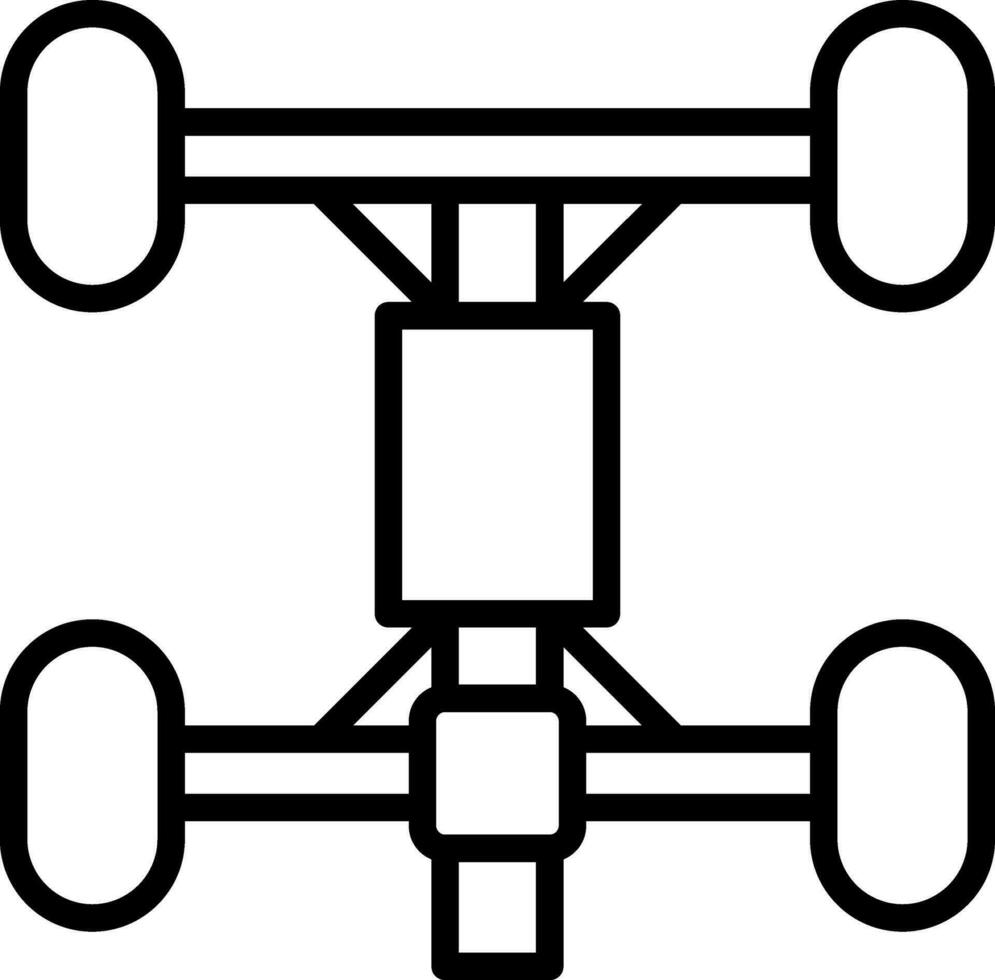 Chassis Vector Icon Design