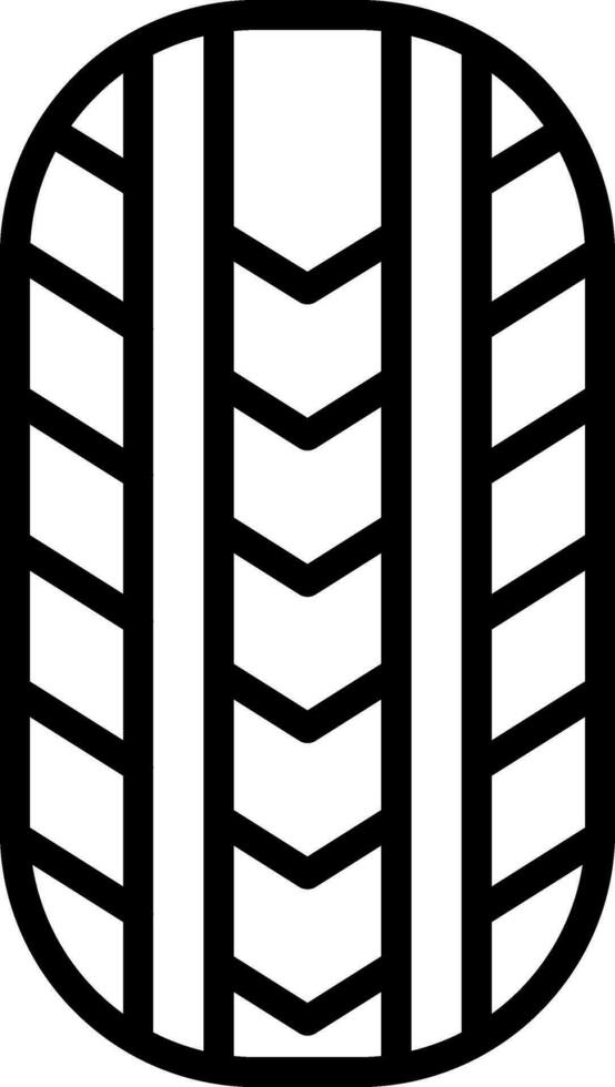 Tire Vector Icon Design