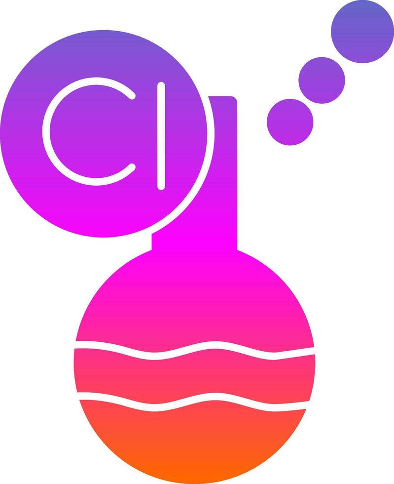 Chlorine Vector Icon Design