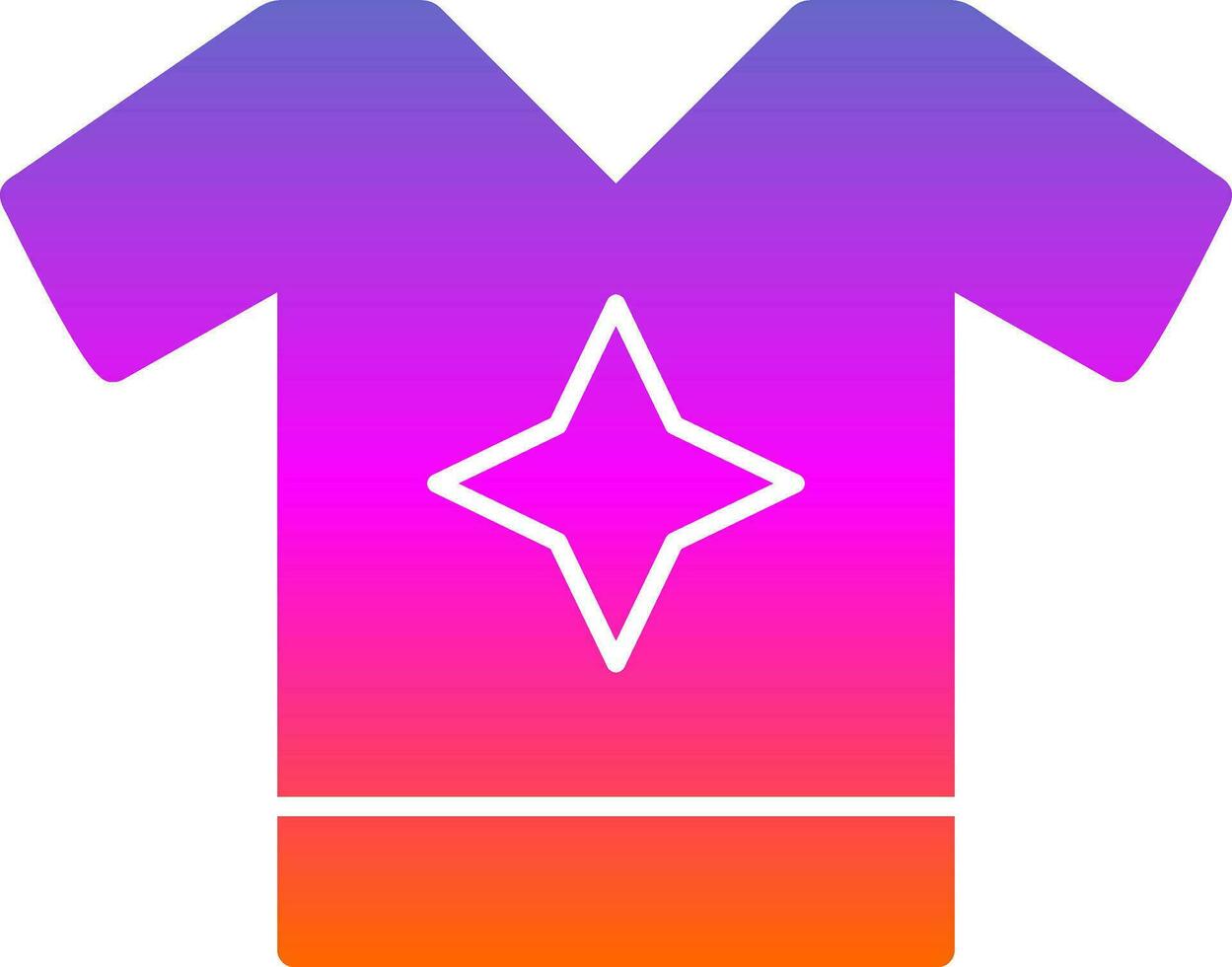 diseño de icono de vector de camisa