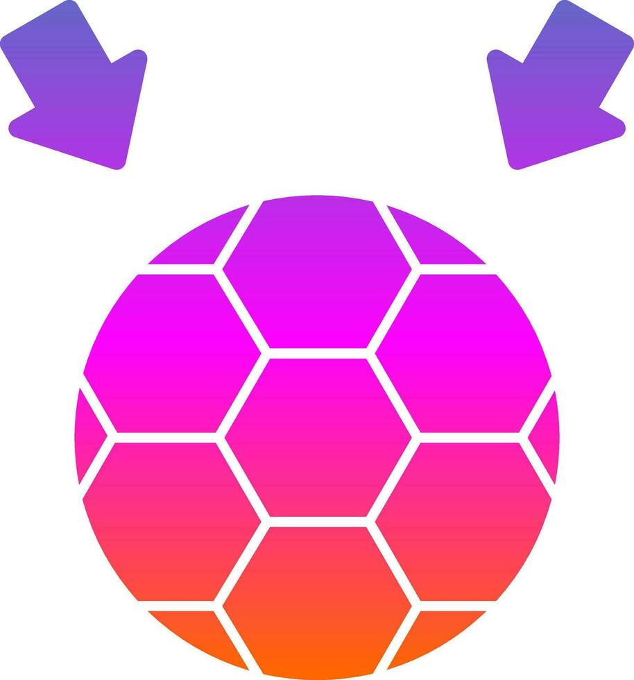Soccer ball Vector Icon Design