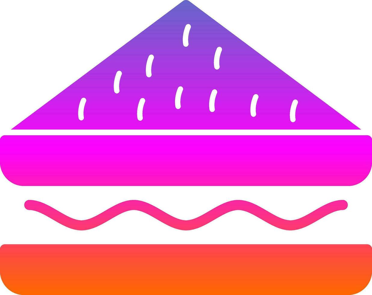 Sandwich Vector Icon Design