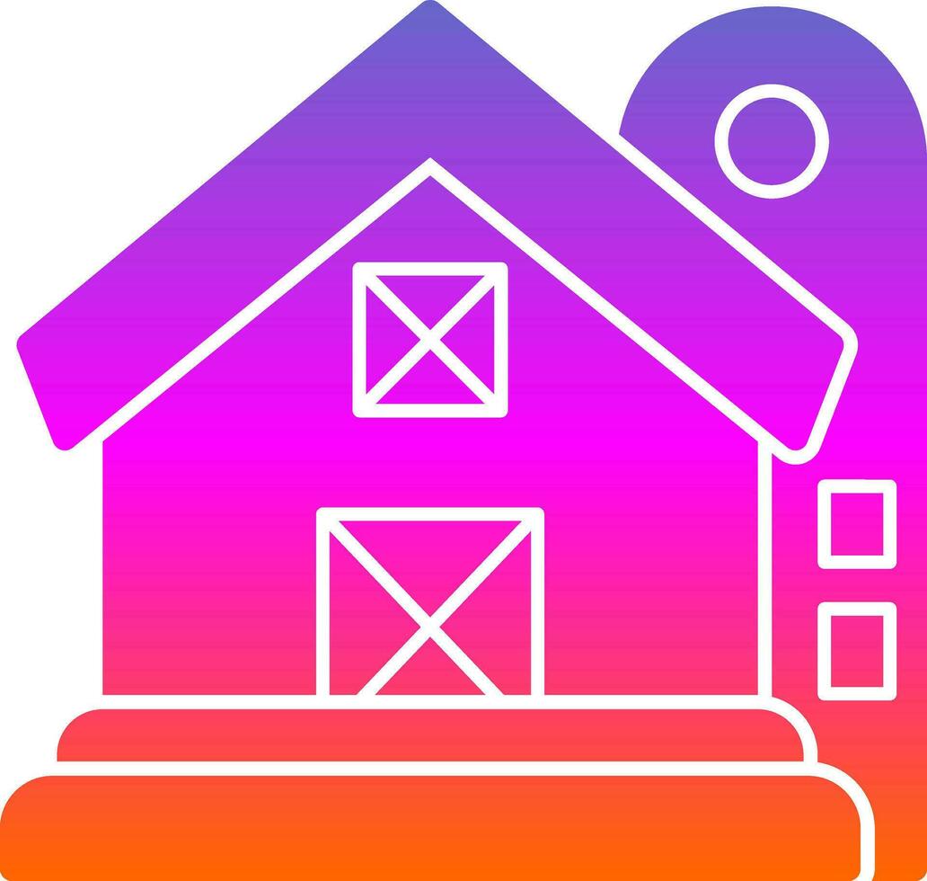 Barn Vector Icon Design