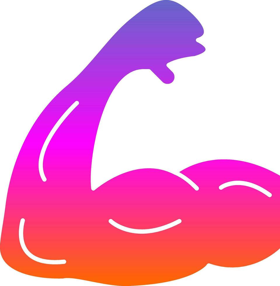 Bicep Vector Icon Design