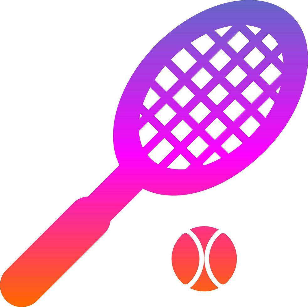 Tennis Vector Icon Design