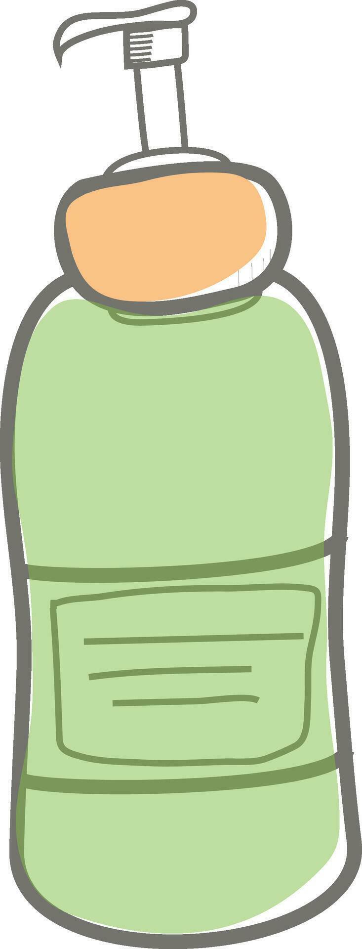 Flat illustration of pump bottle. 25021310 Vector Art at Vecteezy