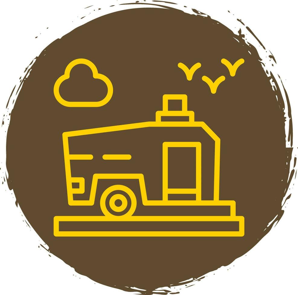 Caravan Vector Icon Design