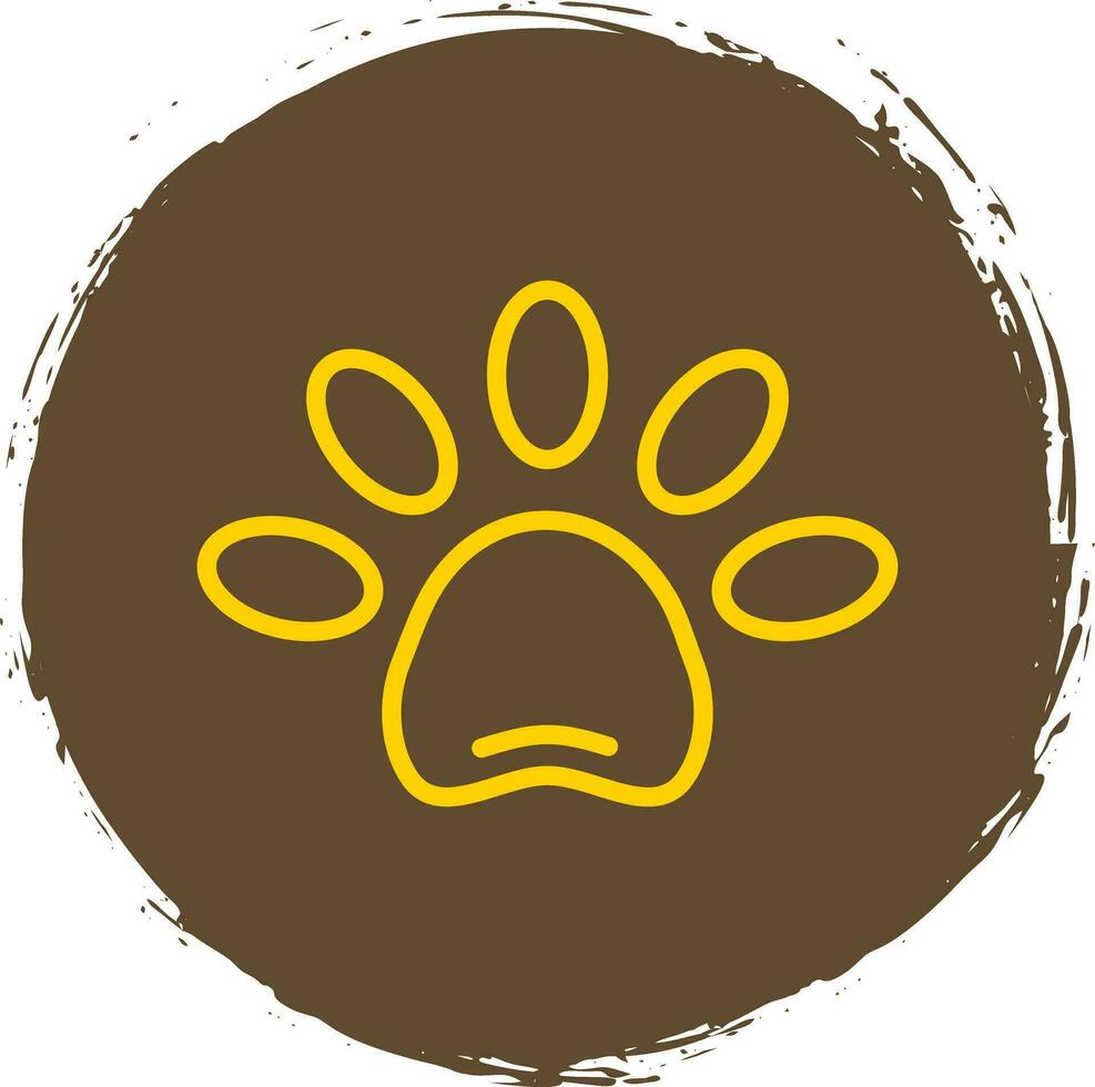 Paw Vector Icon Design