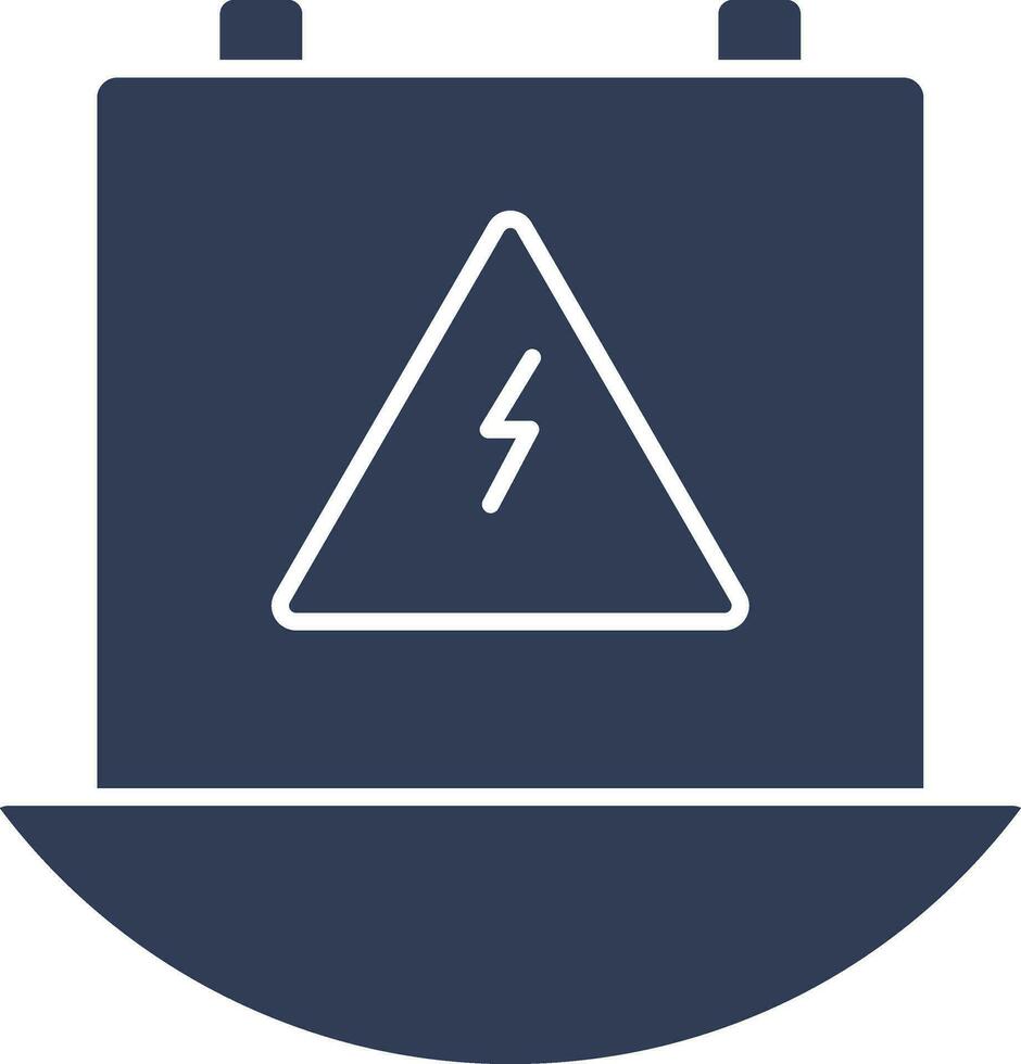 Adapter icon in Blue and White Color. vector