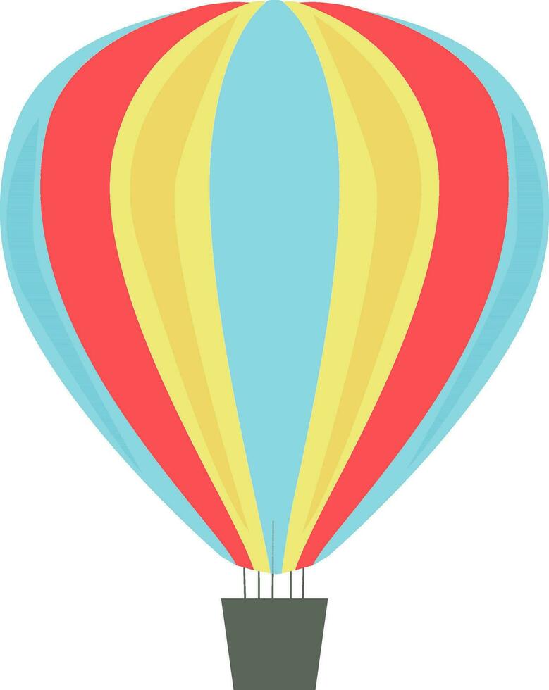 ilustración de caliente aire globo vector