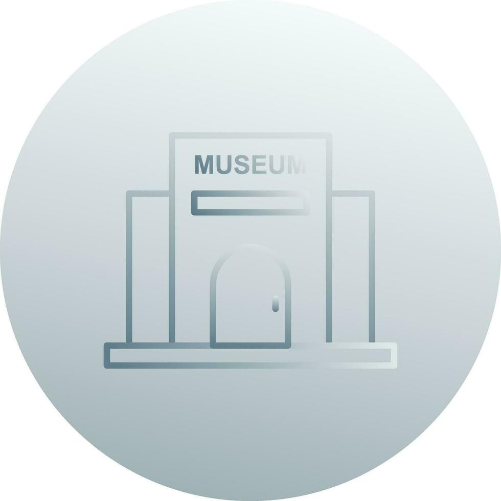 Museum Building Vector Icon