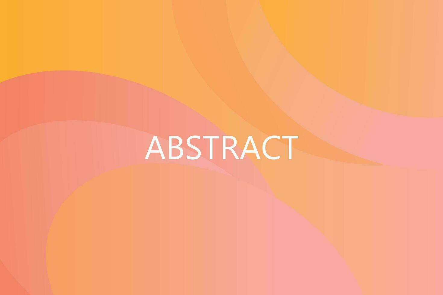 Yellow orange premium abstract background with circles. vector