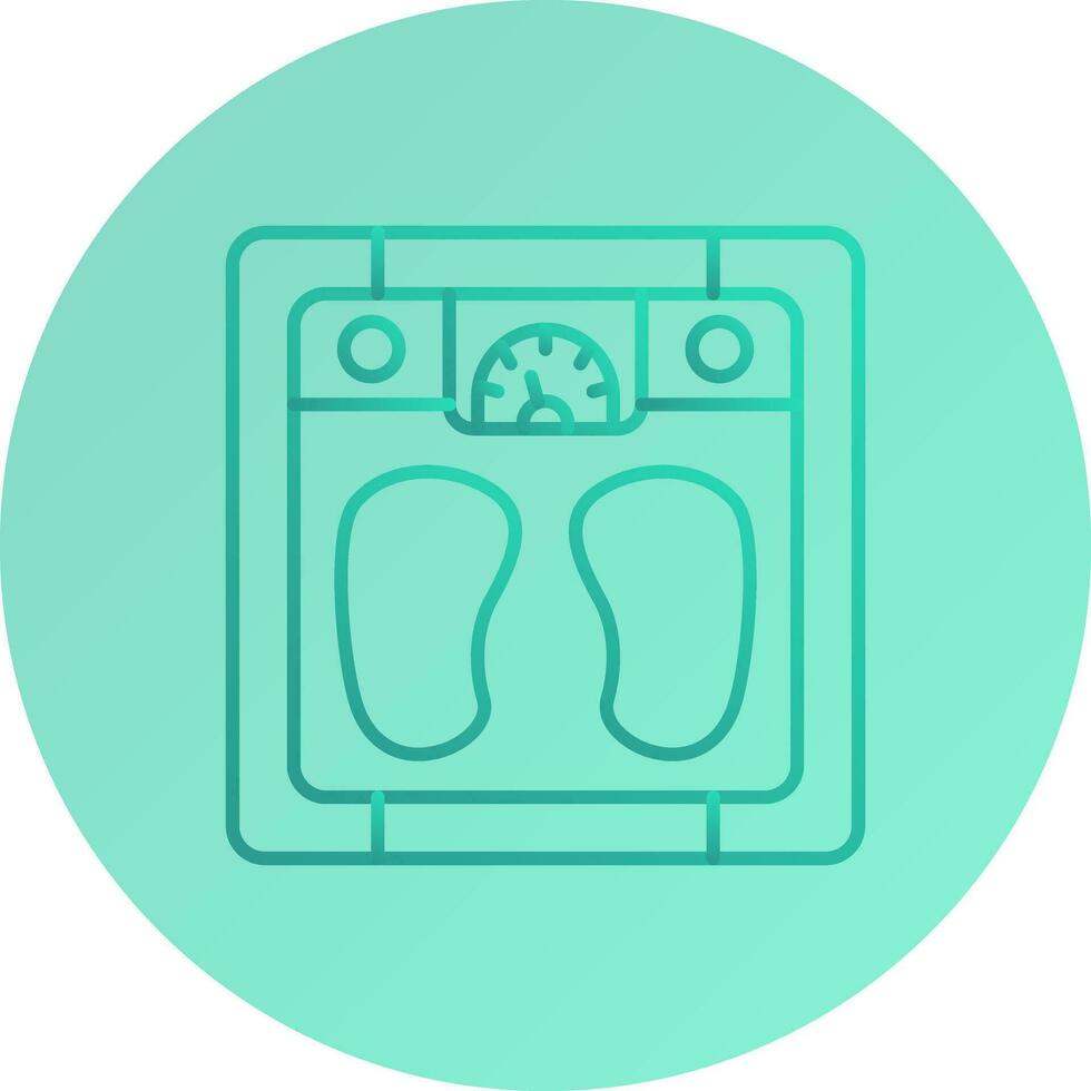 Weighing Scale Vector Icon