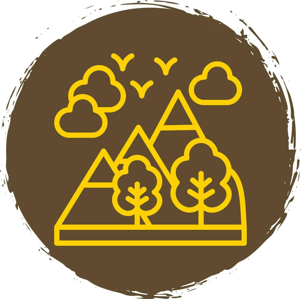 Alps Vector Icon Design