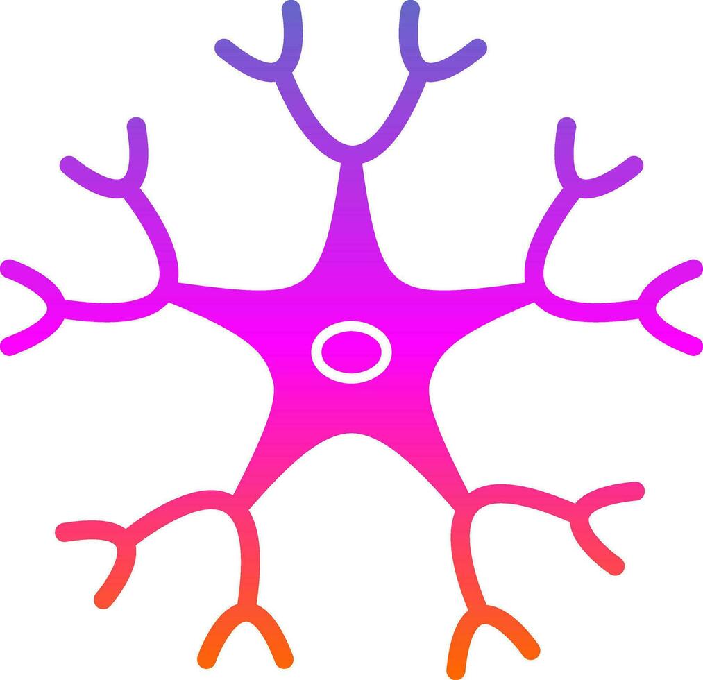 neurona vector icono diseño