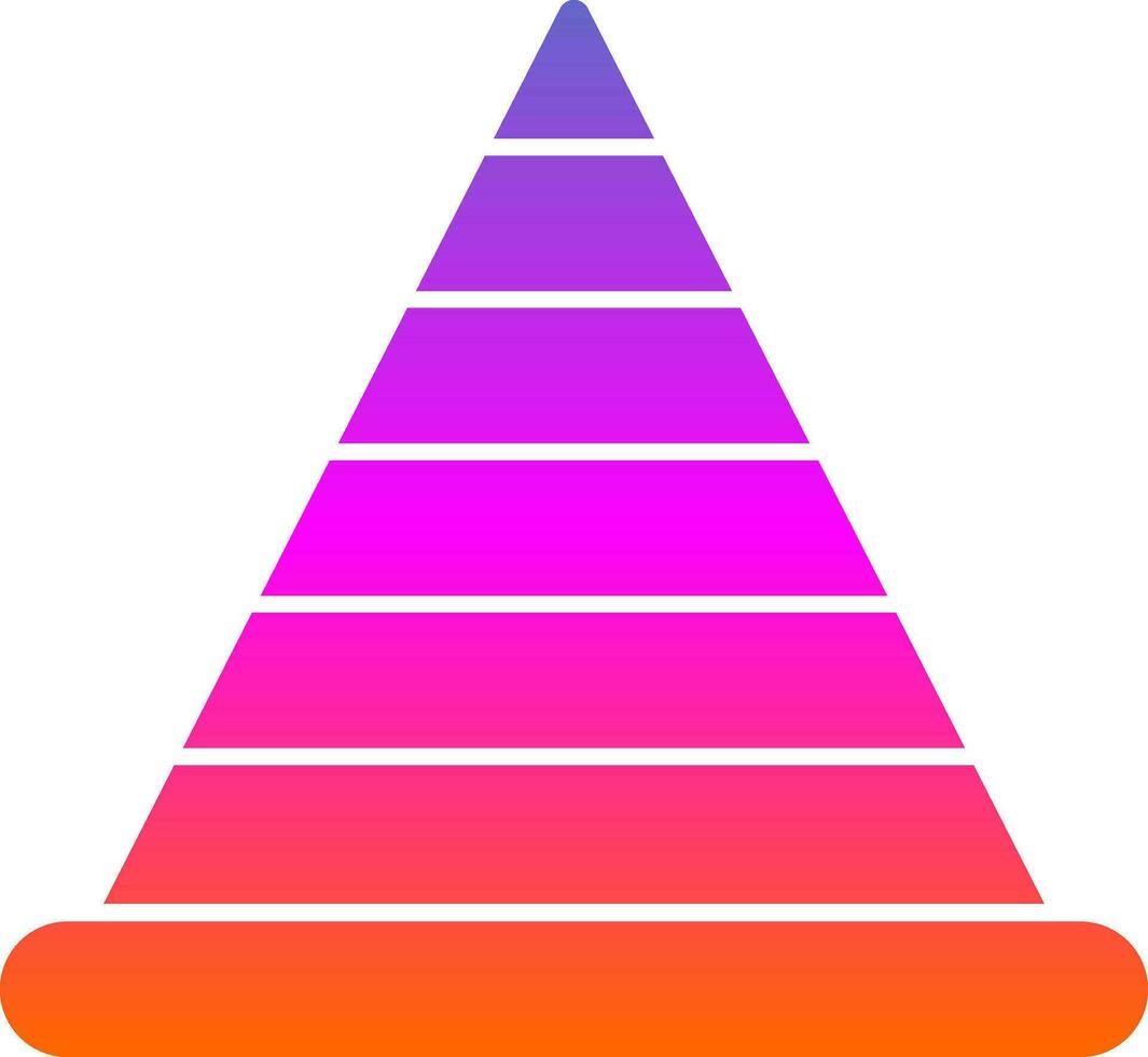 Pyramid Vector Icon Design