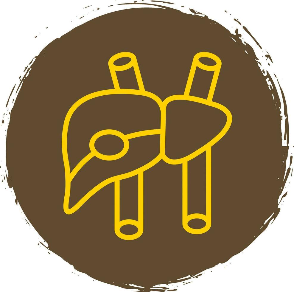 Liver Vector Icon Design