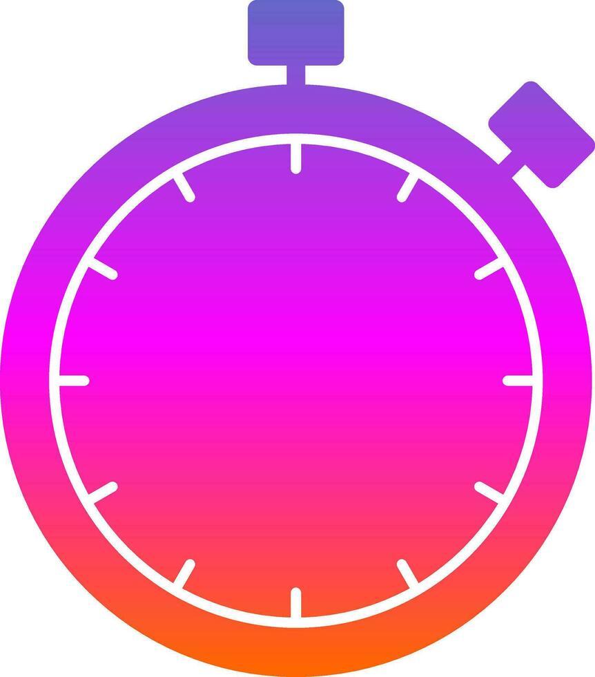 Stopwatch Vector Icon Design