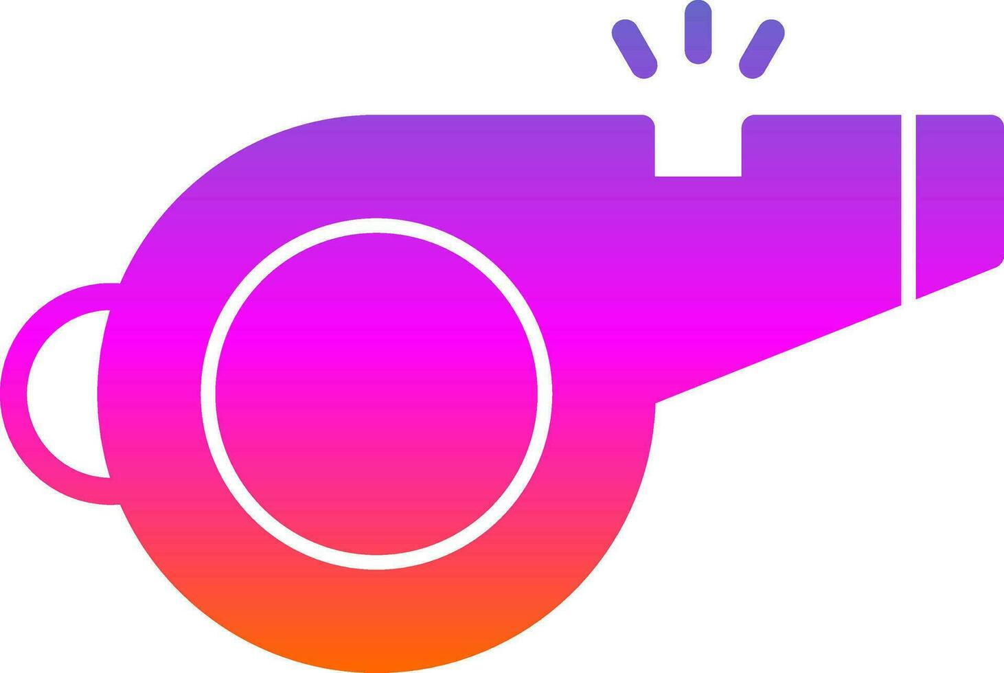 Whistle Vector Icon Design