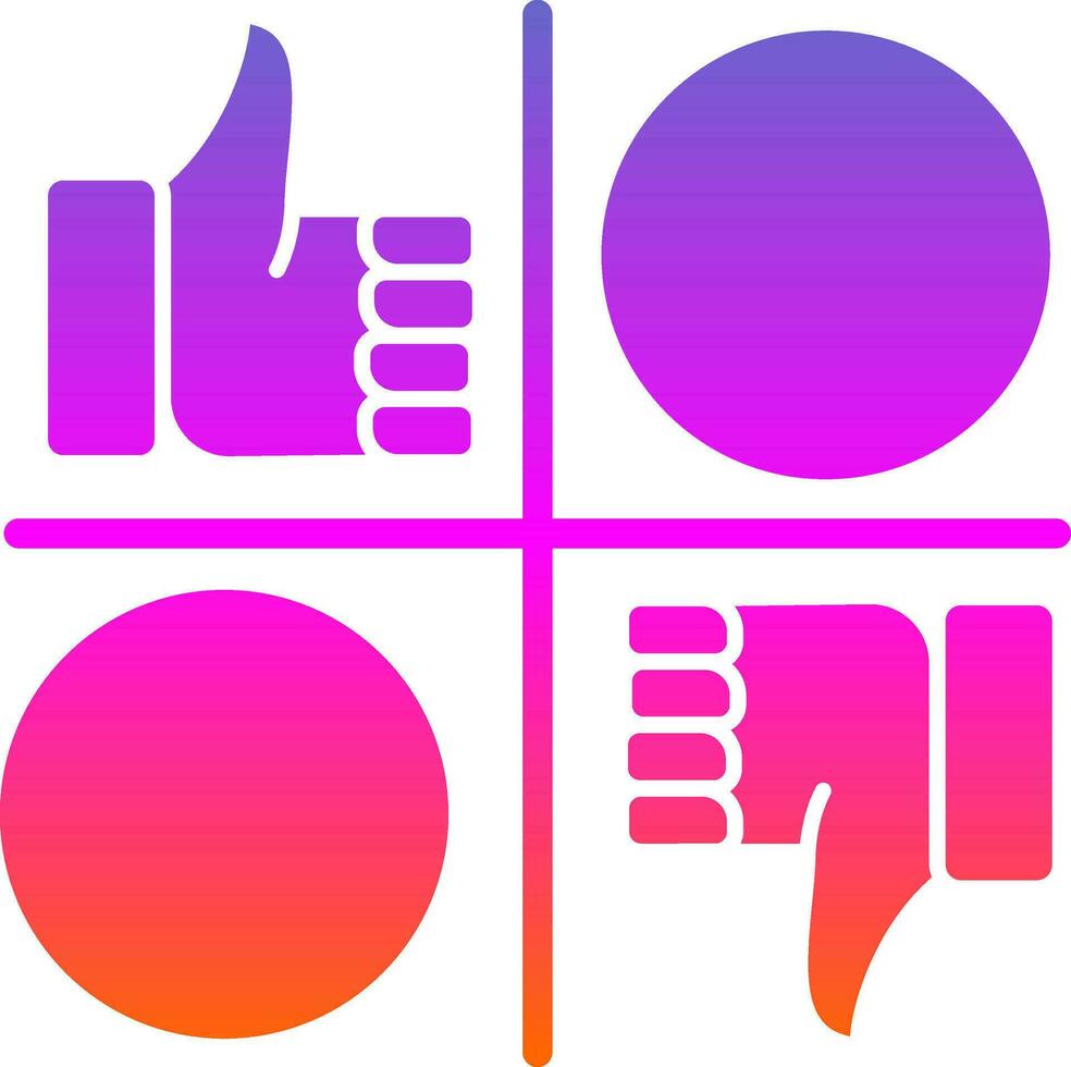 Swot analysis Vector Icon Design