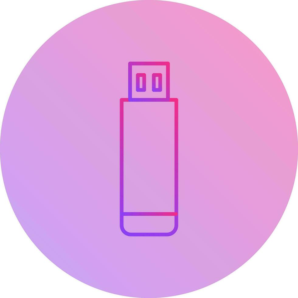 USB Drive Vector Icon