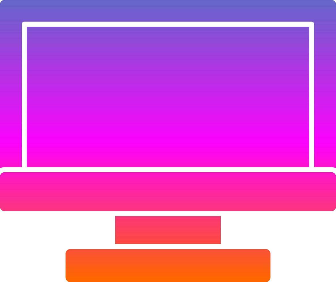 Monitor Vector Icon Design