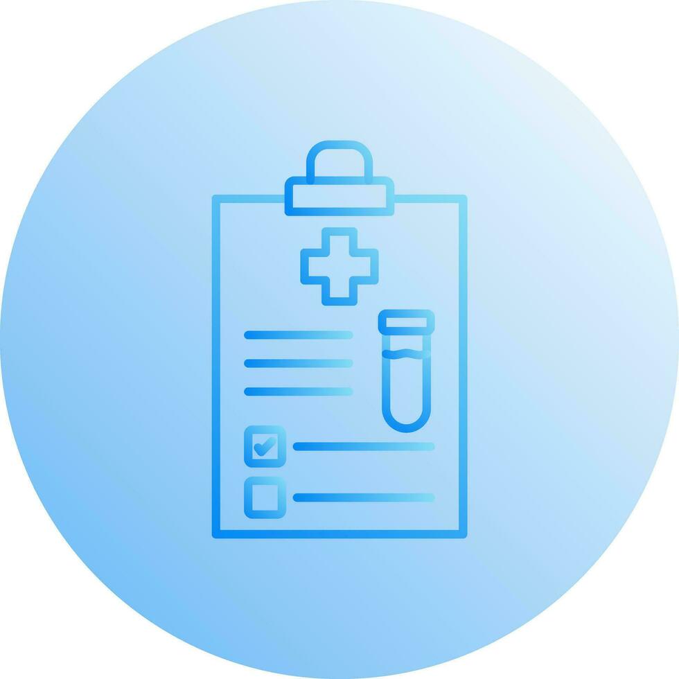 Medical Report Vector Icon