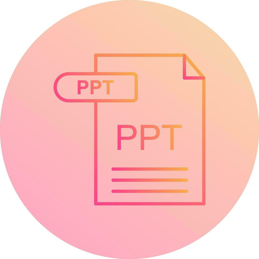 PPT Vector Icon
