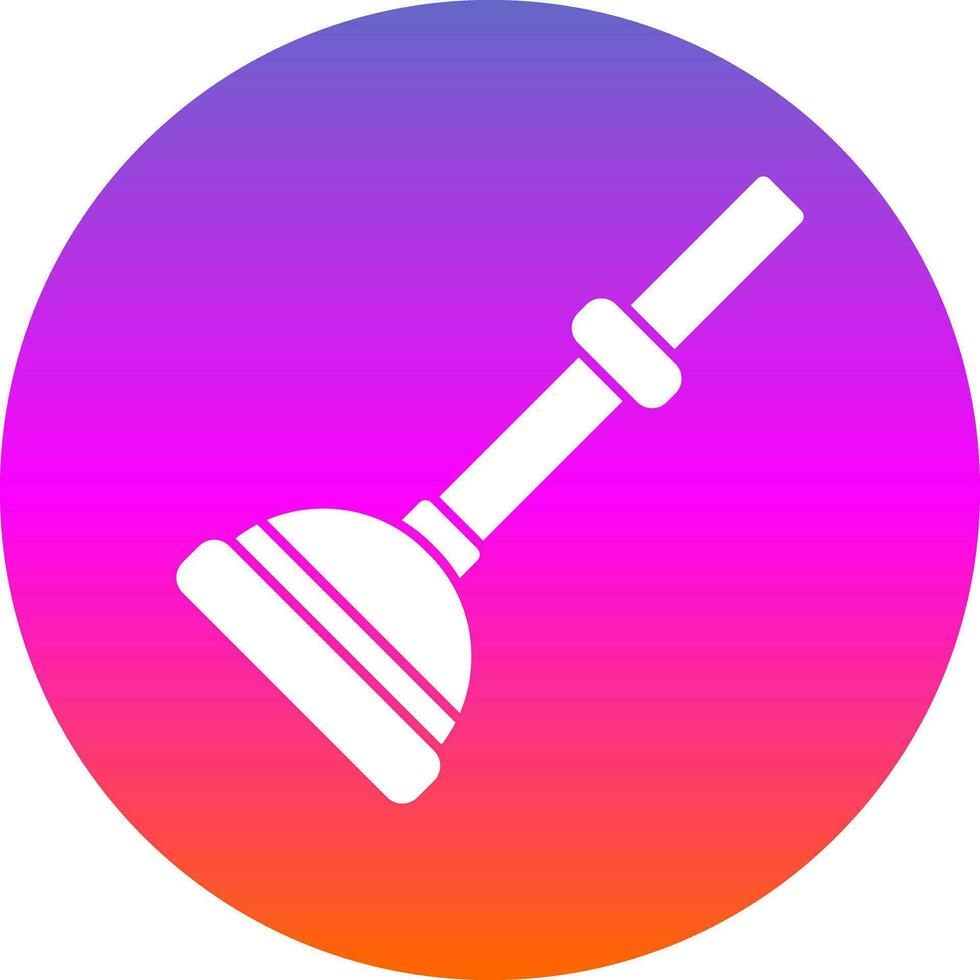 Plunger Vector Icon Design