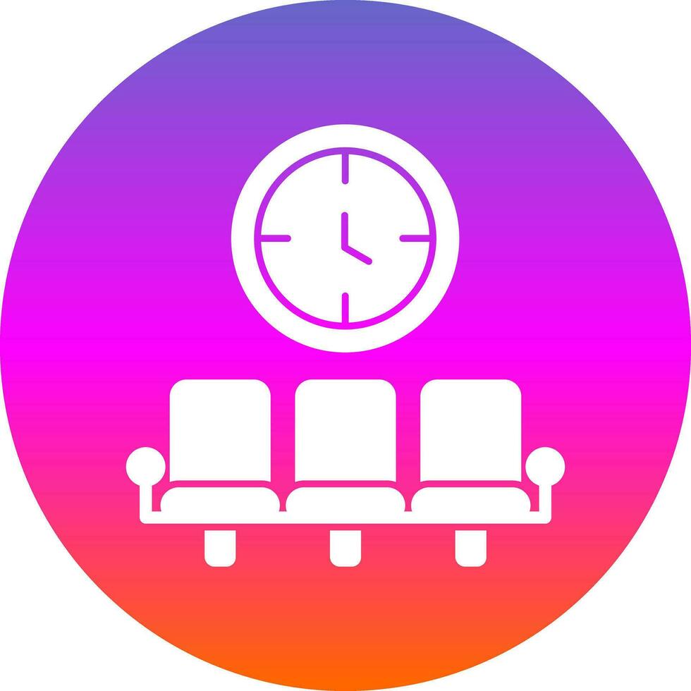 Waiting room Vector Icon Design