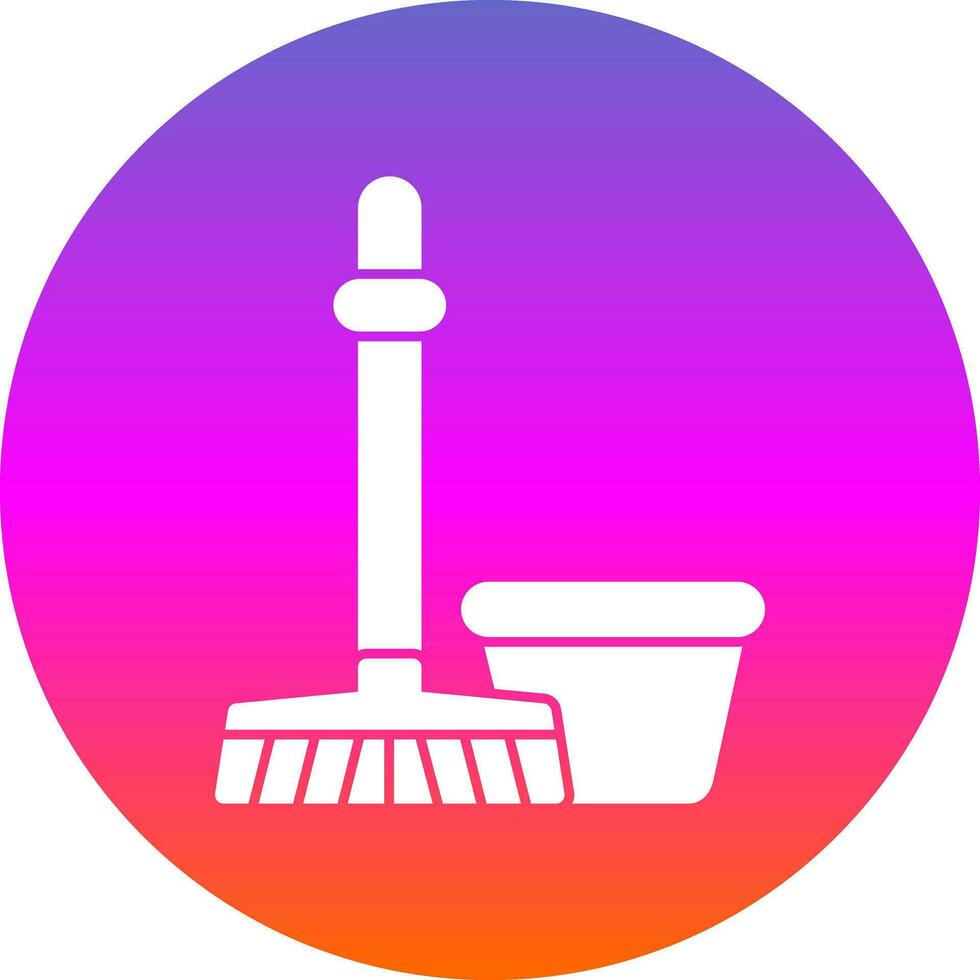 Mop Vector Icon Design