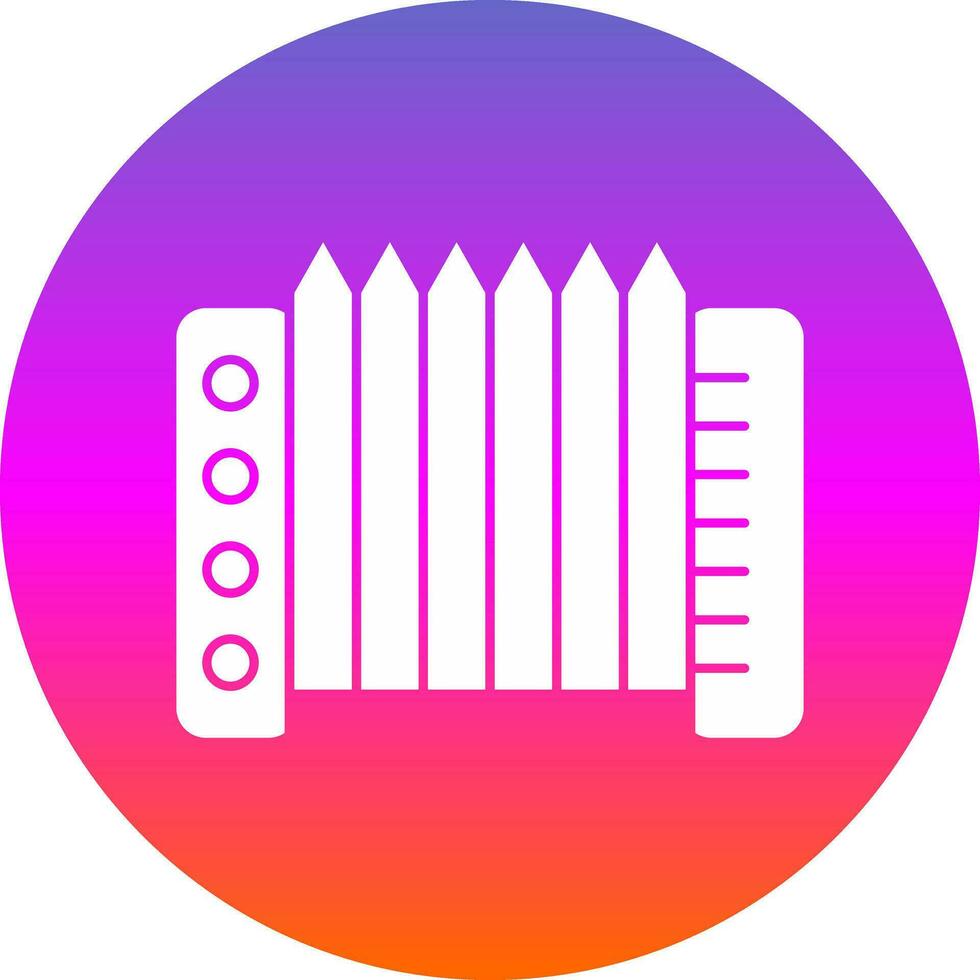Accordion Vector Icon Design