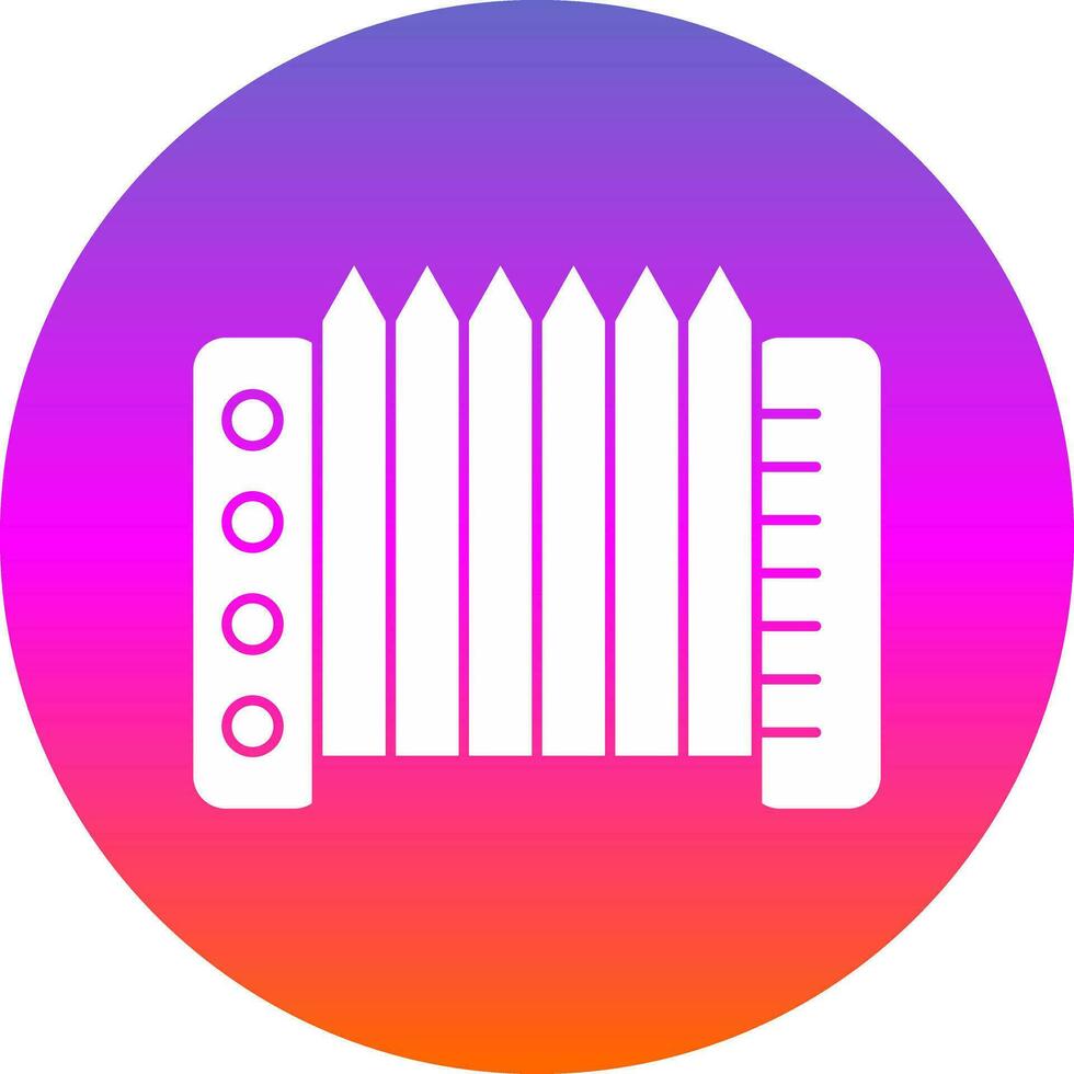 Accordion Vector Icon Design