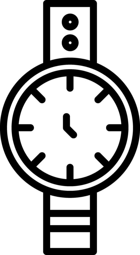 Wrist watch Vector Icon Design