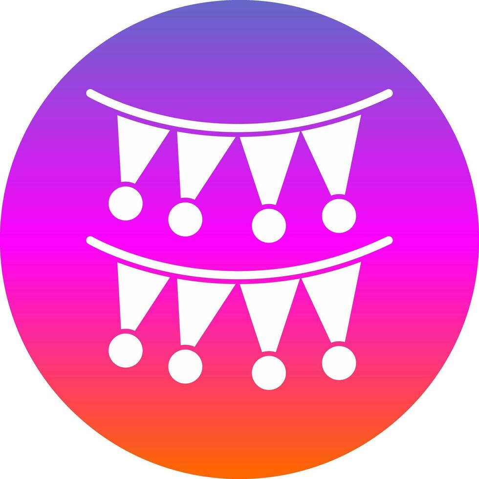 Garlands Vector Icon Design