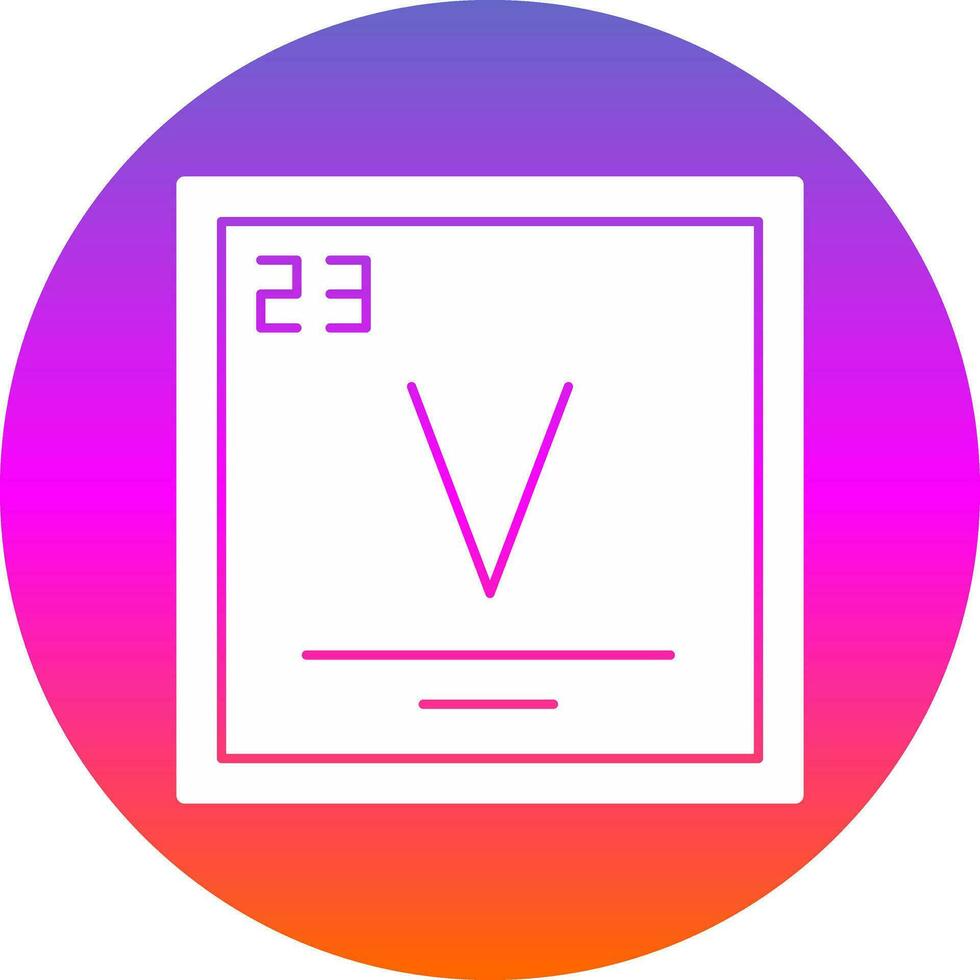 Vanadium Vector Icon Design