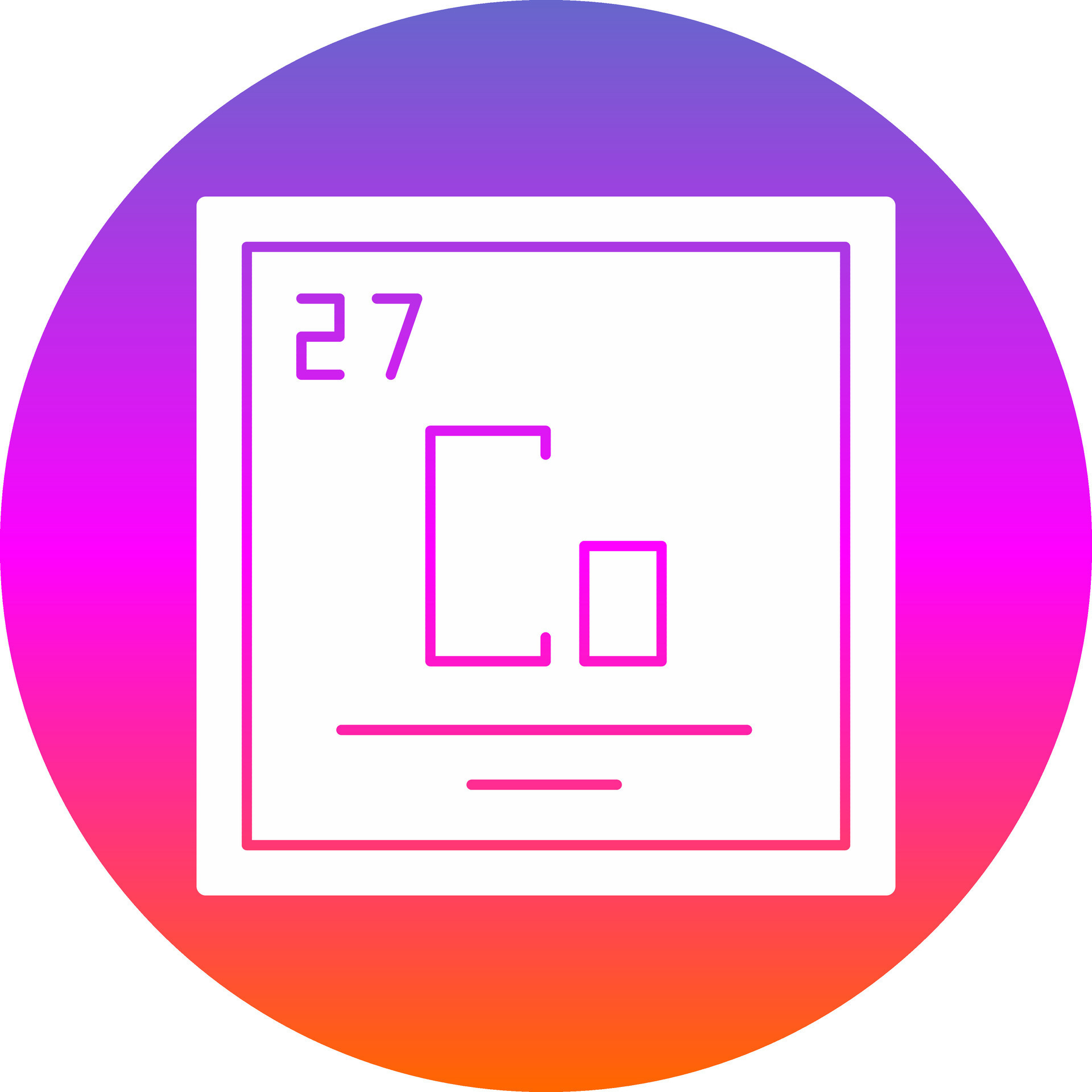 Cobalt Vector Icon Design 25023273 Vector Art at Vecteezy