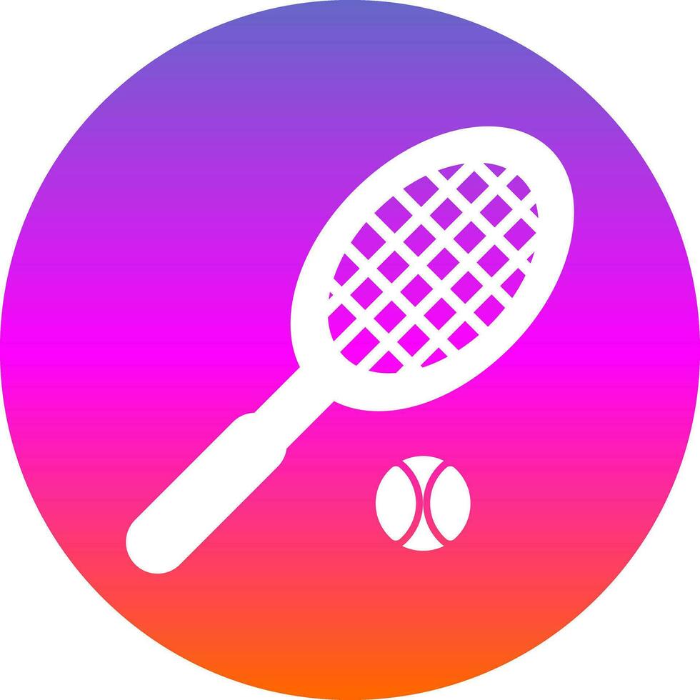 Tennis Vector Icon Design