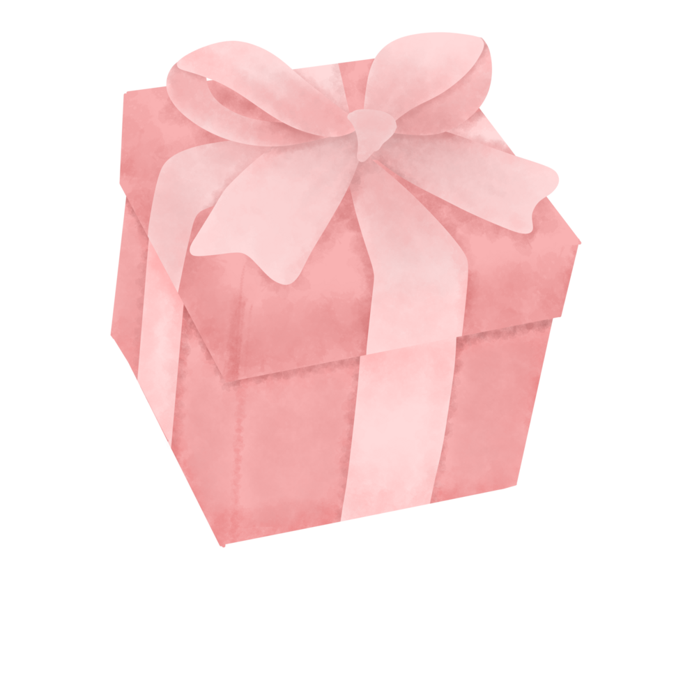 Pink Gift Box 25023410 PNG