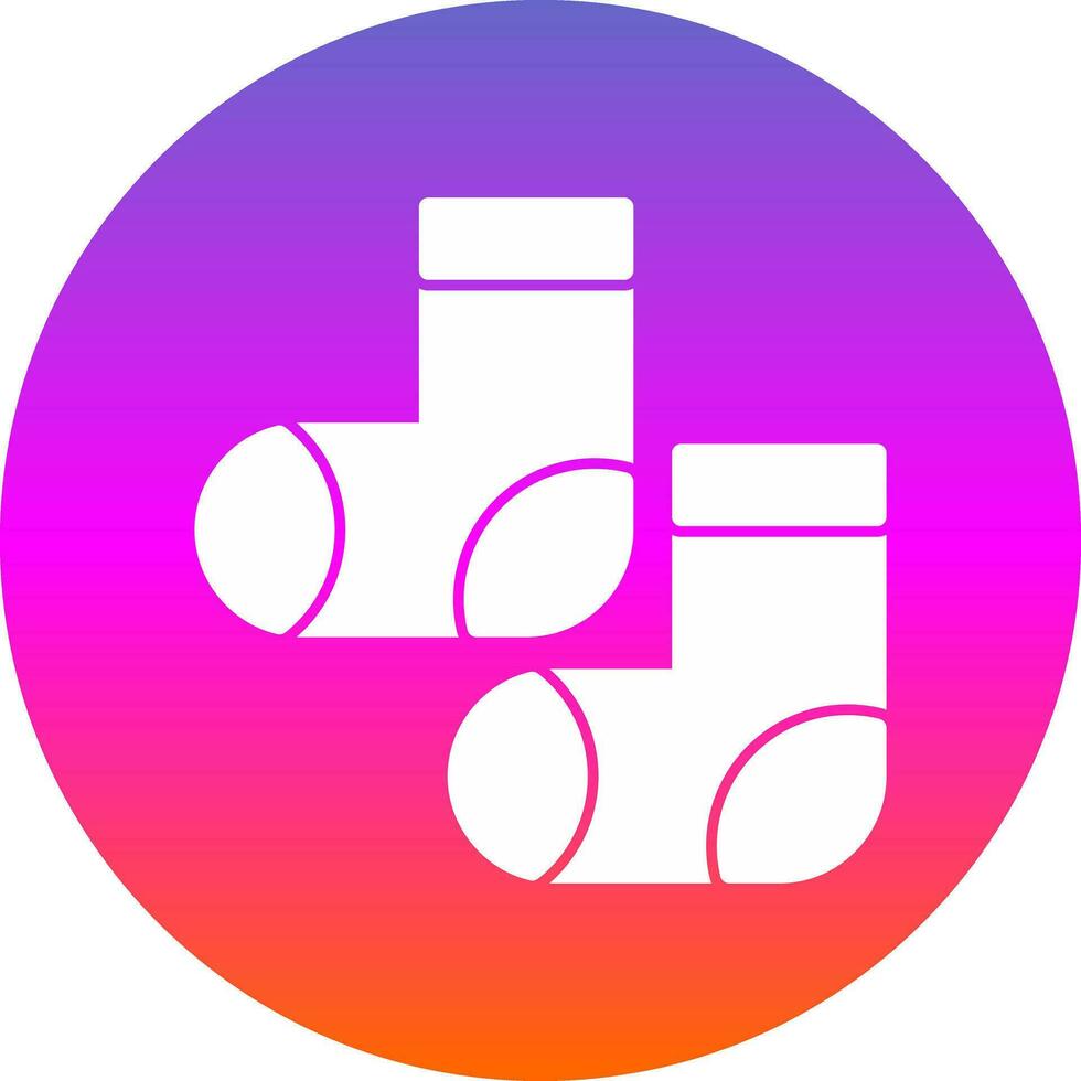 Socks Vector Icon Design