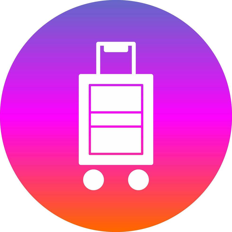 Luggage Vector Icon Design