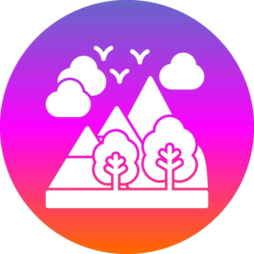 Alps Vector Icon Design