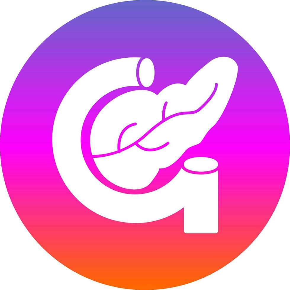 Pancreas Vector Icon Design