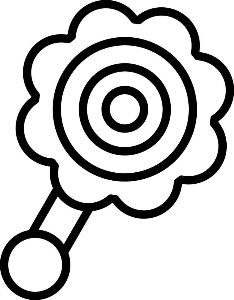 Brooch Vector Icon Design