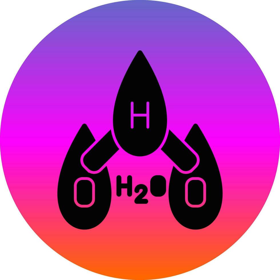 H2o Vector Icon Design