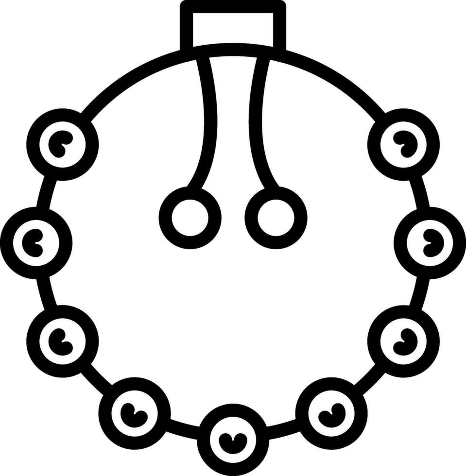 diseño de icono de vector de pulsera