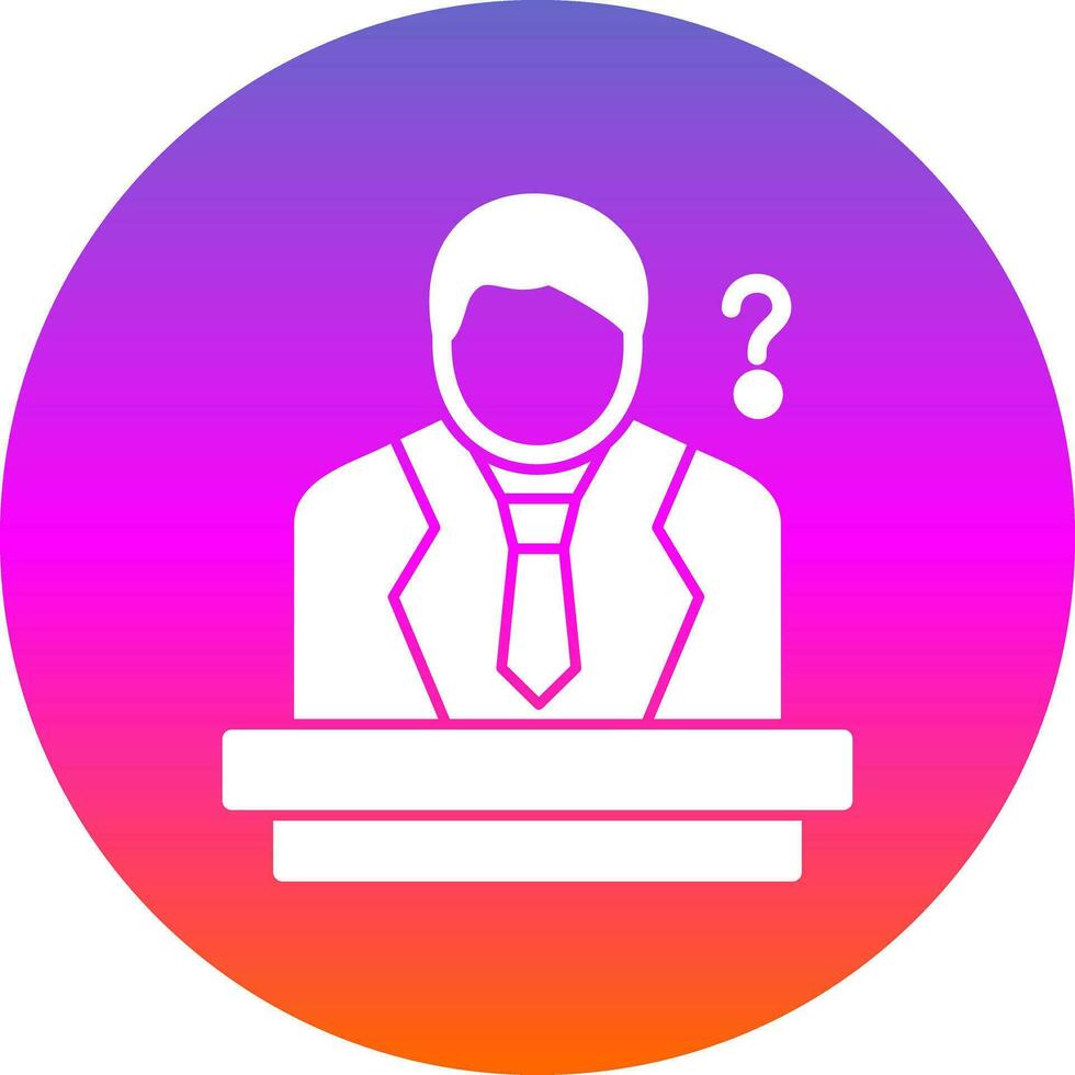 Help desk Vector Icon Design