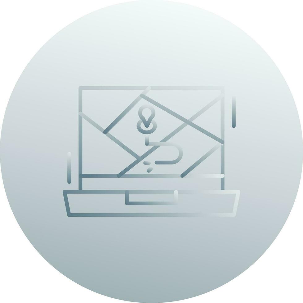Google Map Vector Icon