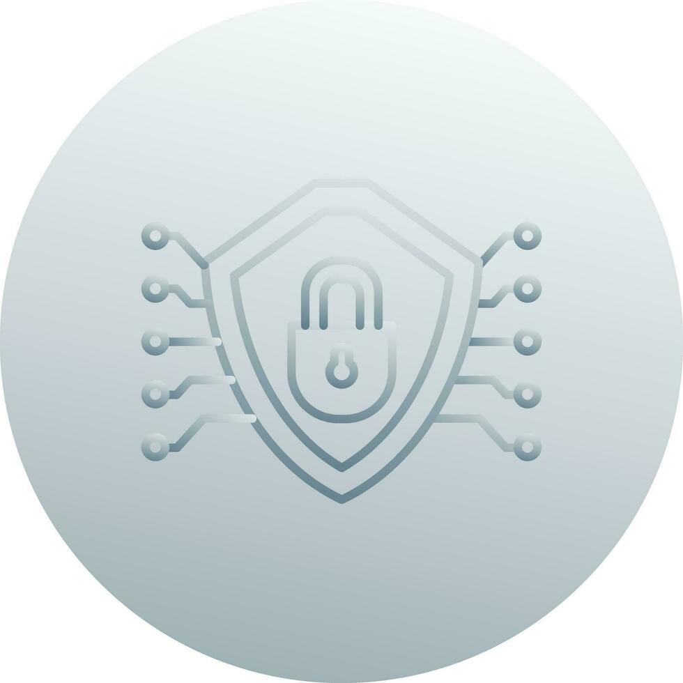 Cyber Security Vector Icon