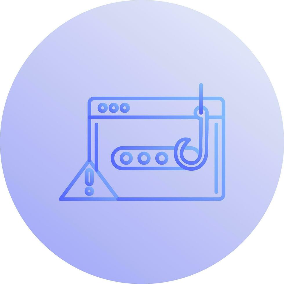 Phishing Password Vector Icon